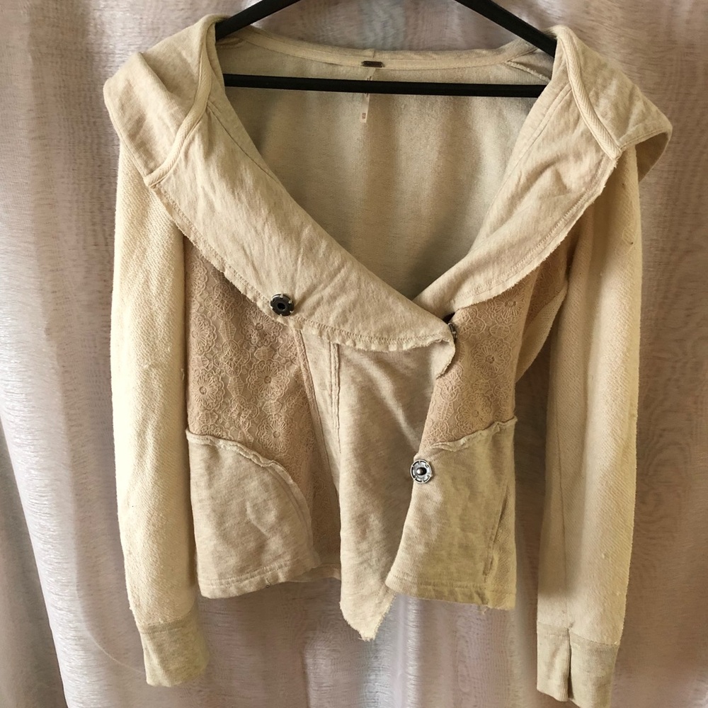 Free People Button-Up Jacket